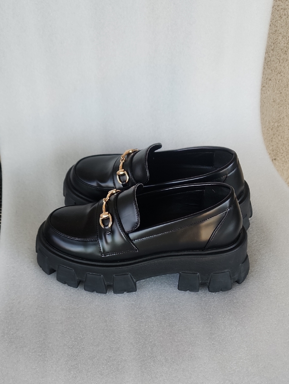 Princess Polly Platform Loafers 7 Used - Picture 4 of 9
